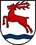 Wappen at hirschbach im muehlkreis